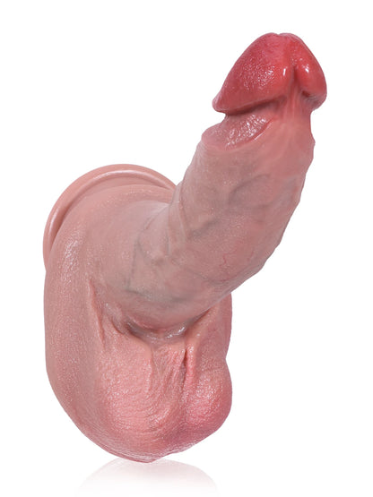 Jonathan - Realistische Dual-Density Dildo met Gesculptureerde Top - 24 cm