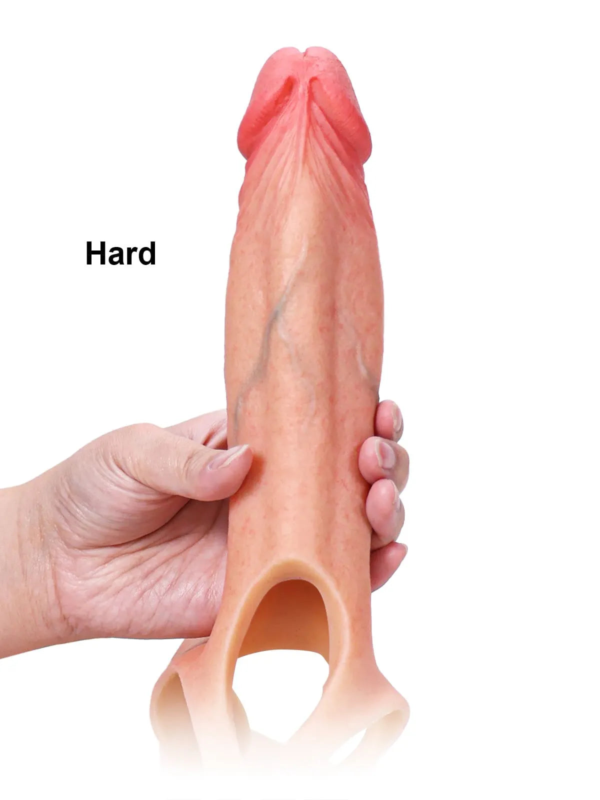 Joost - Draagbare Holle Strap-On Dildo / Penisverlenging - 20 cm