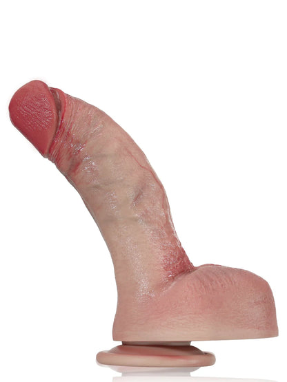 Jort - Realistische G-Spot Dildo met Gebogen Schacht - 19 cm