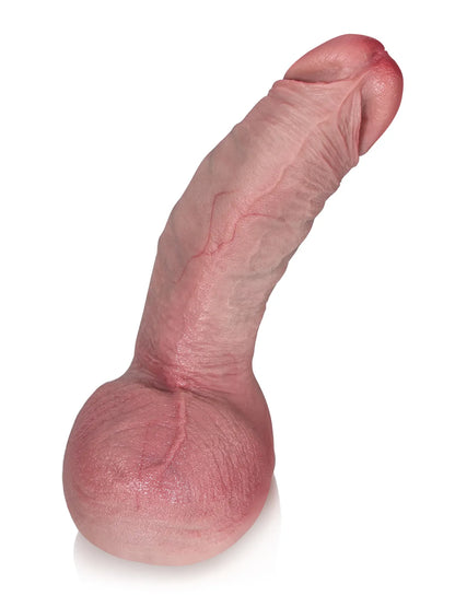 Jort - Realistische G-Spot Dildo met Gebogen Schacht - 19 cm