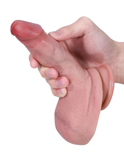 Julian - Realistische Kleine Dildo Met Balzak - 16 cm