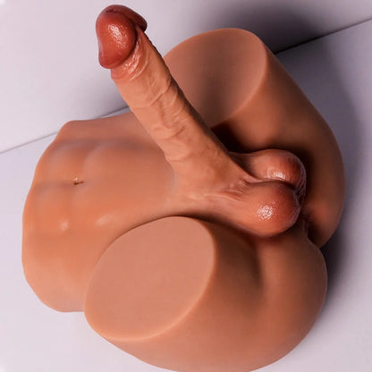 Kane - Zware Realistische Torso Dildo van 4,39 kg met 2 Openingen