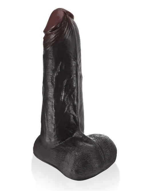 Kees - Realistische Vac-U-Lock Dildo met Verschuifbare Huid en Dubbele Dichtheid - 22,8 cm