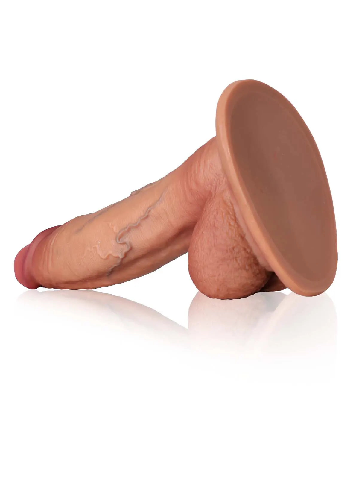 Koen - Realistische Extra Dikke Dildo Met Brede Basis - 22-27cm Twee Maten
