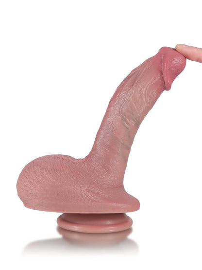Koos - Realistische Gebogen Dildo voor G-spot en Prostaat - 20,3 cm