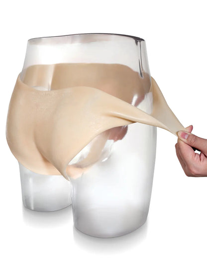 Lesbische Voorbind Dildo met Realistische Siliconen Stevige Dildo en Ballen - 18 cm