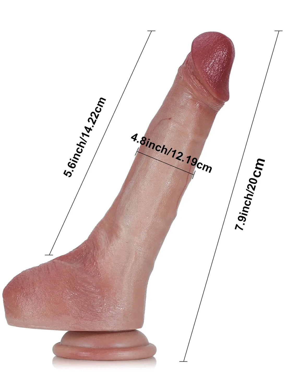 Siliconen Dildo Met Kern