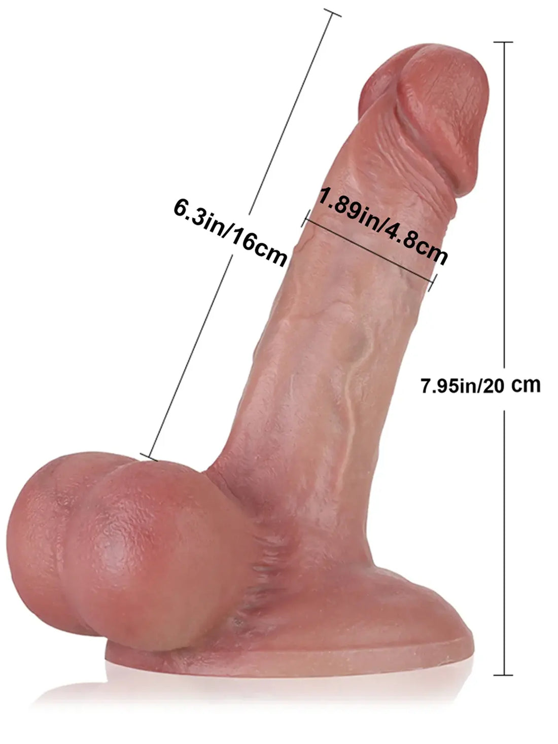 Realistische Dildo