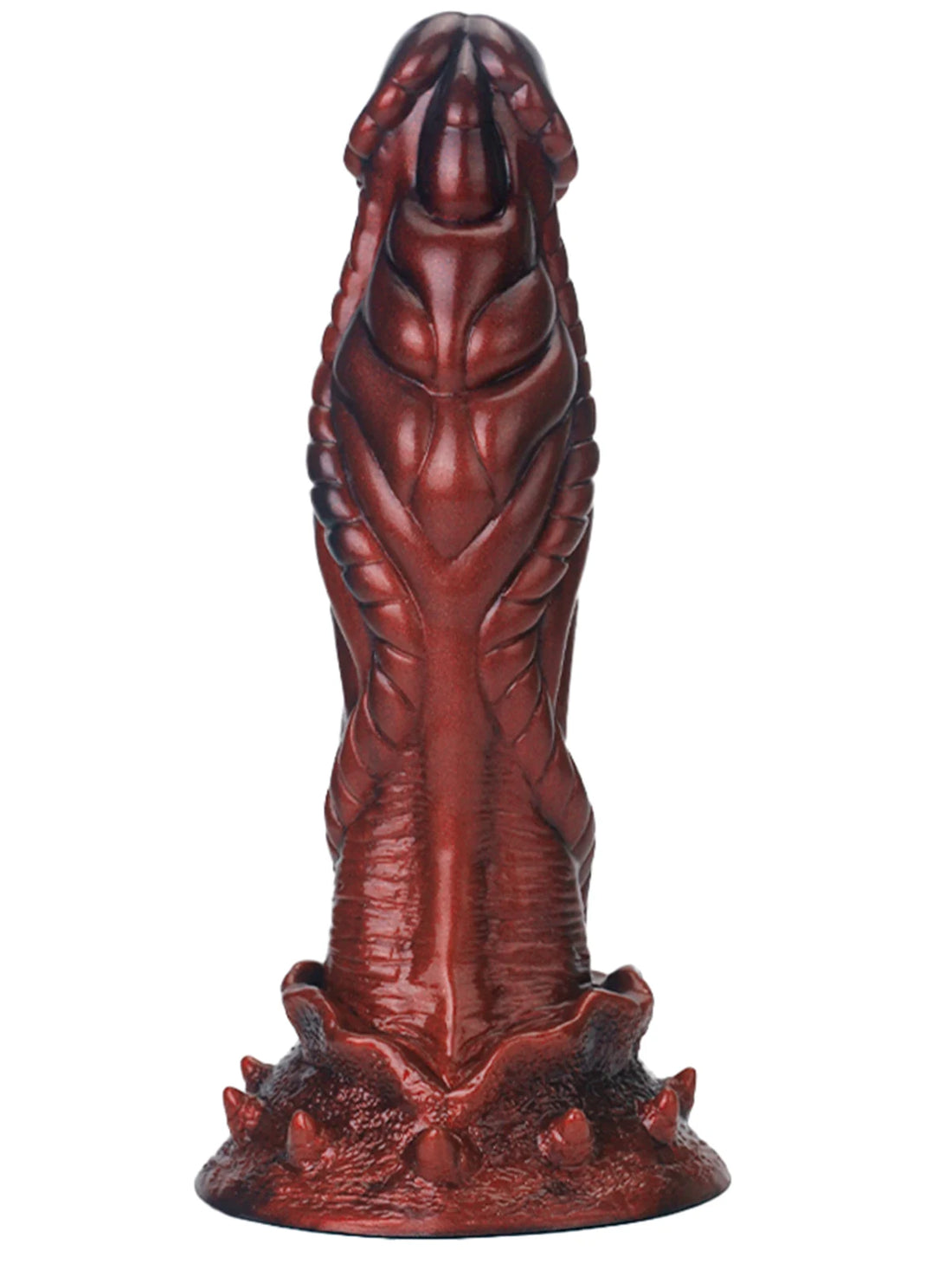 Brown Monsterdildo Met Zuignap