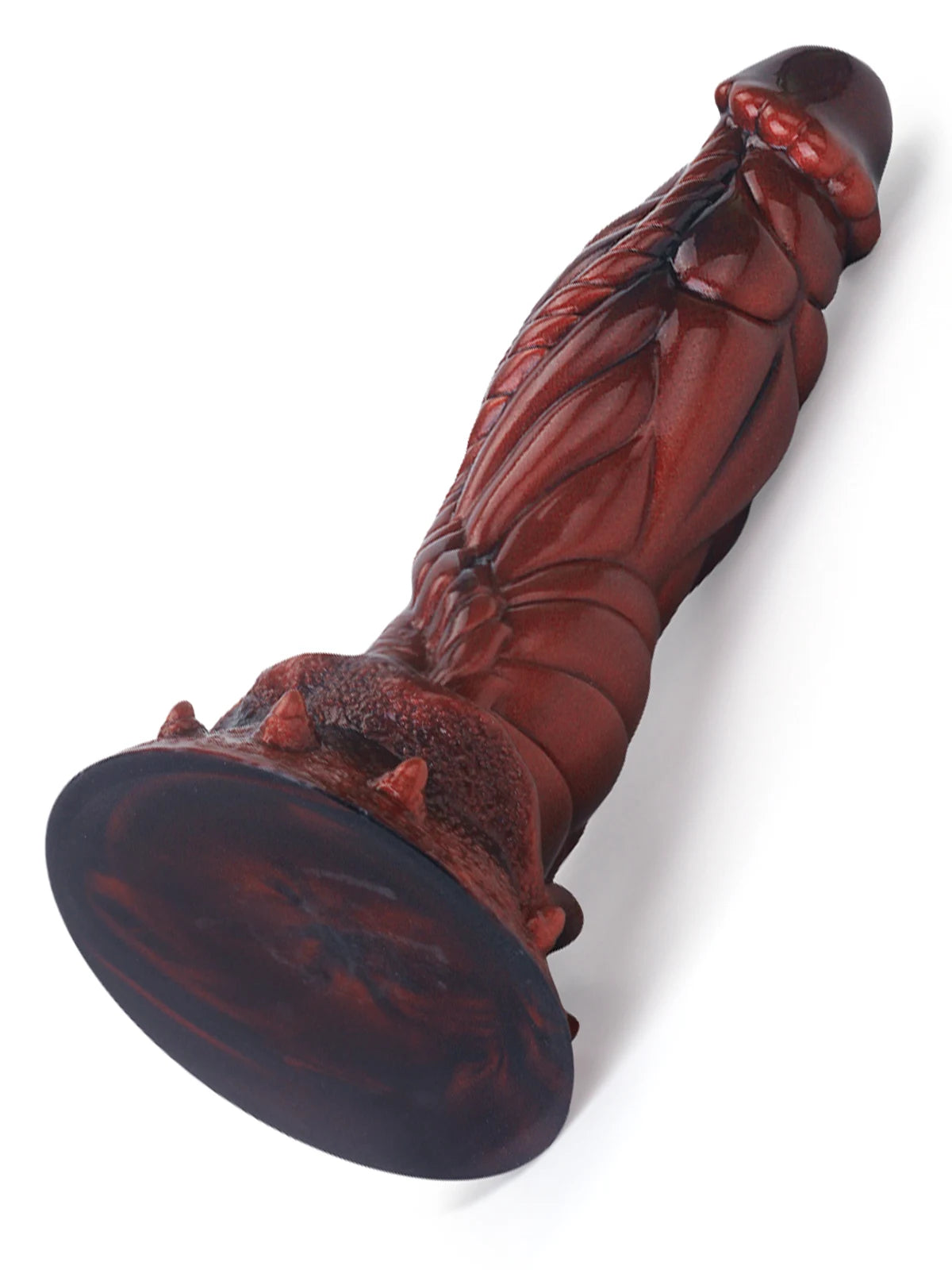 Brown Monsterdildo Met Zuignap