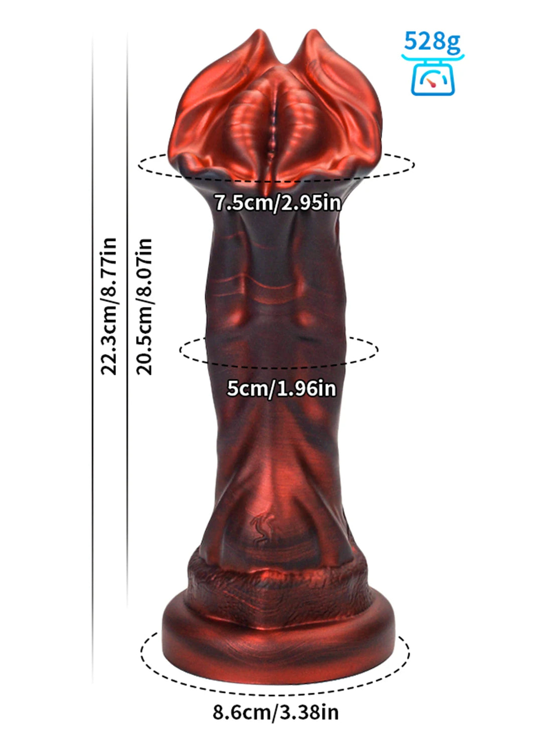 Monster Dildo Met Enorme Kop