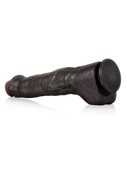 Noud - Extra Lange Realistische Dildo Met Zuignap - 30,8 cm