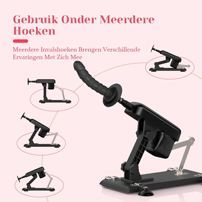 Nova - Stille Seksmachine met Lange Slag van 7 cm