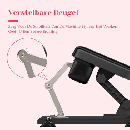 Nova - Stille Seksmachine met Lange Slag van 7 cm
