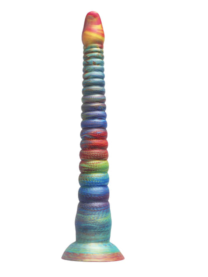Philip - Regenboog Tentacle Dildo, Handgeverfd in 3 Maten - Fantasy