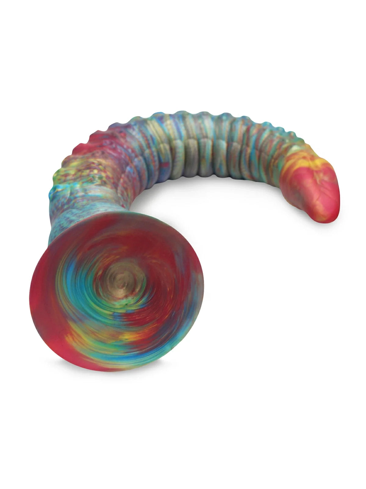 Philip - Regenboog Tentacle Dildo, Handgeverfd in 3 Maten - Fantasy