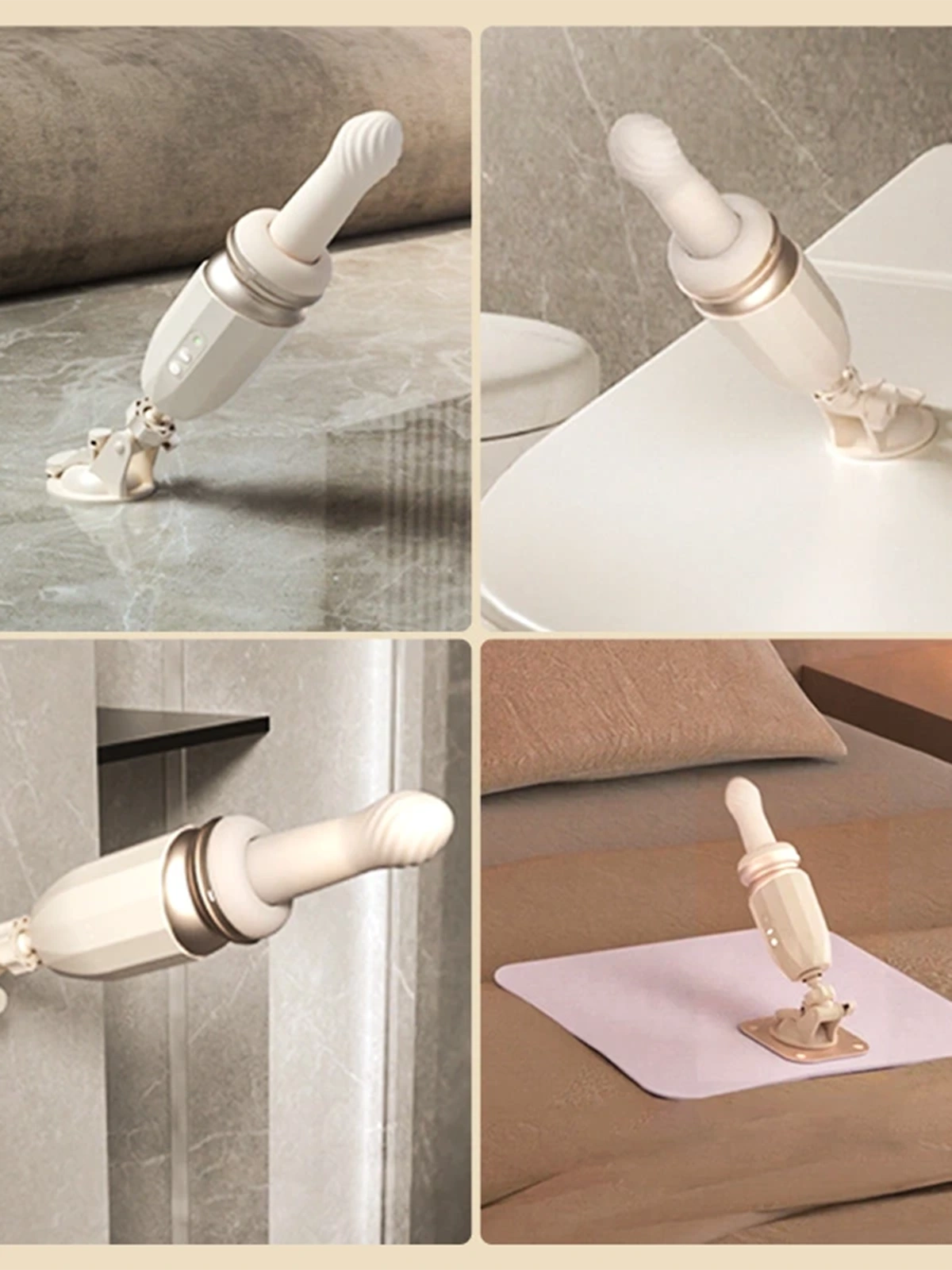 Premium Dildo Machine Met Verwarming, Meerdere Vibratie &amp; Stootstanden