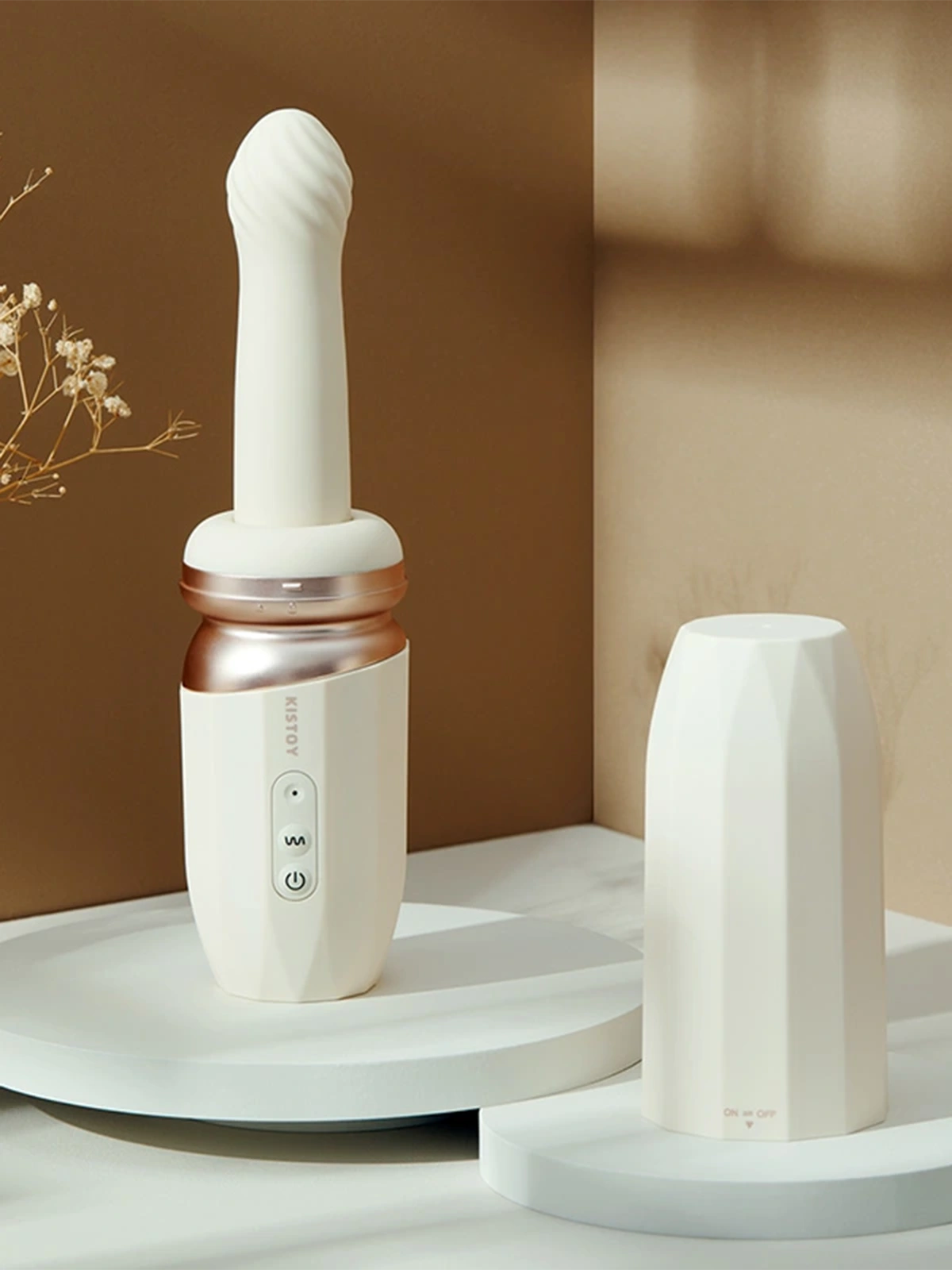 Premium Dildo Machine Met Verwarming, Meerdere Vibratie &amp; Stootstanden