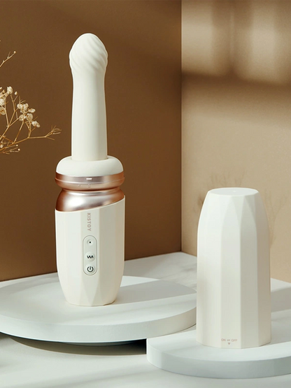 Premium Dildo Machine Met Verwarming, Meerdere Vibratie &amp; Stootstanden