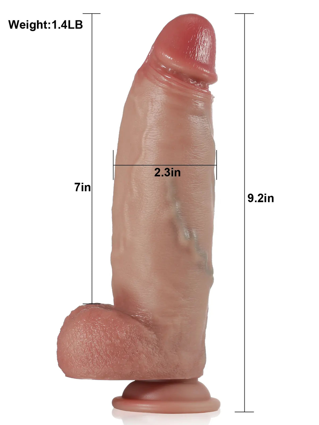 Pulserende Thrusting Dildo