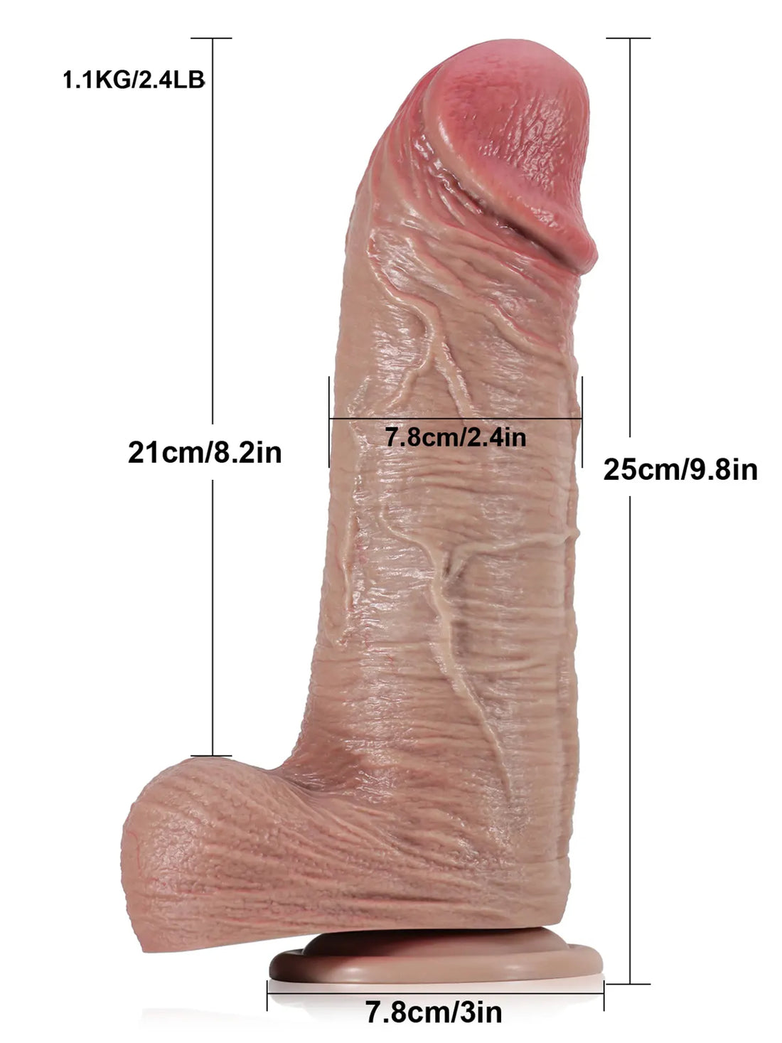  Super Realistische Dikke Dildo