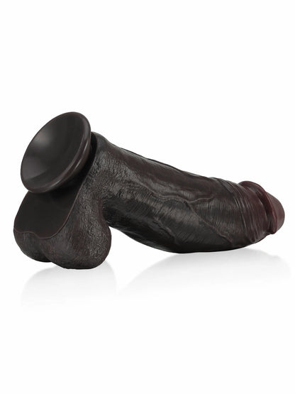 Rocco - Extra Dikke Realistische Dildo met Dubbele Dichtheid - 27,5 cm