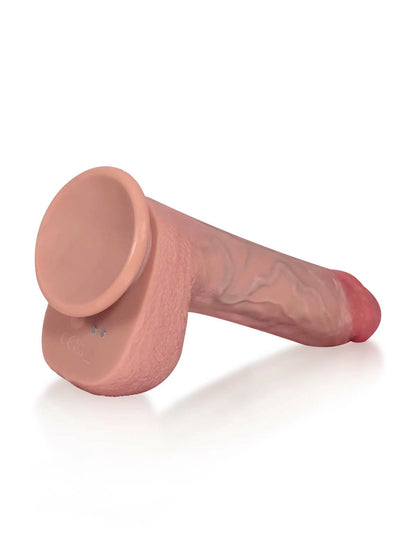Romon - Vibrerende Stotende Dildo met 9 Standen en Coronale Richel - 22,4 cm