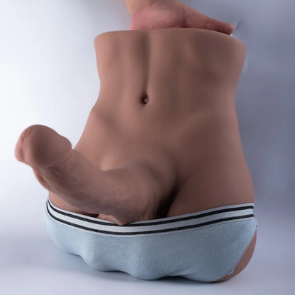 Ryan - Mannelijke Torso met Realistische Anale Opening en Platte Rug