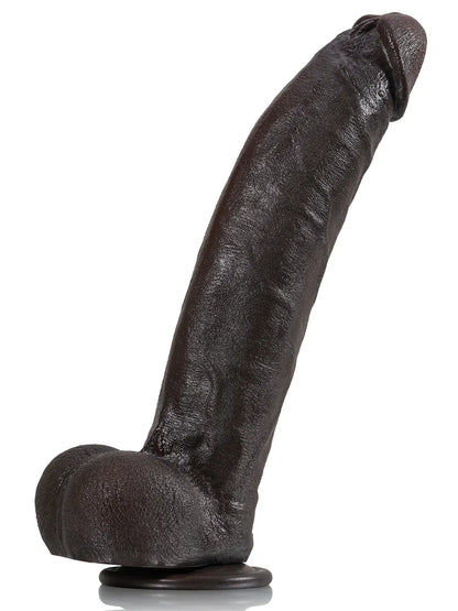 Pascal - Extra Lange Realistische Zwarte Dildo - 30.4 cm