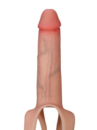 Seraphine - Holle Voorbinddildo (Strap-On) · Penisverlenging &amp; Erectiehulp - 21 cm