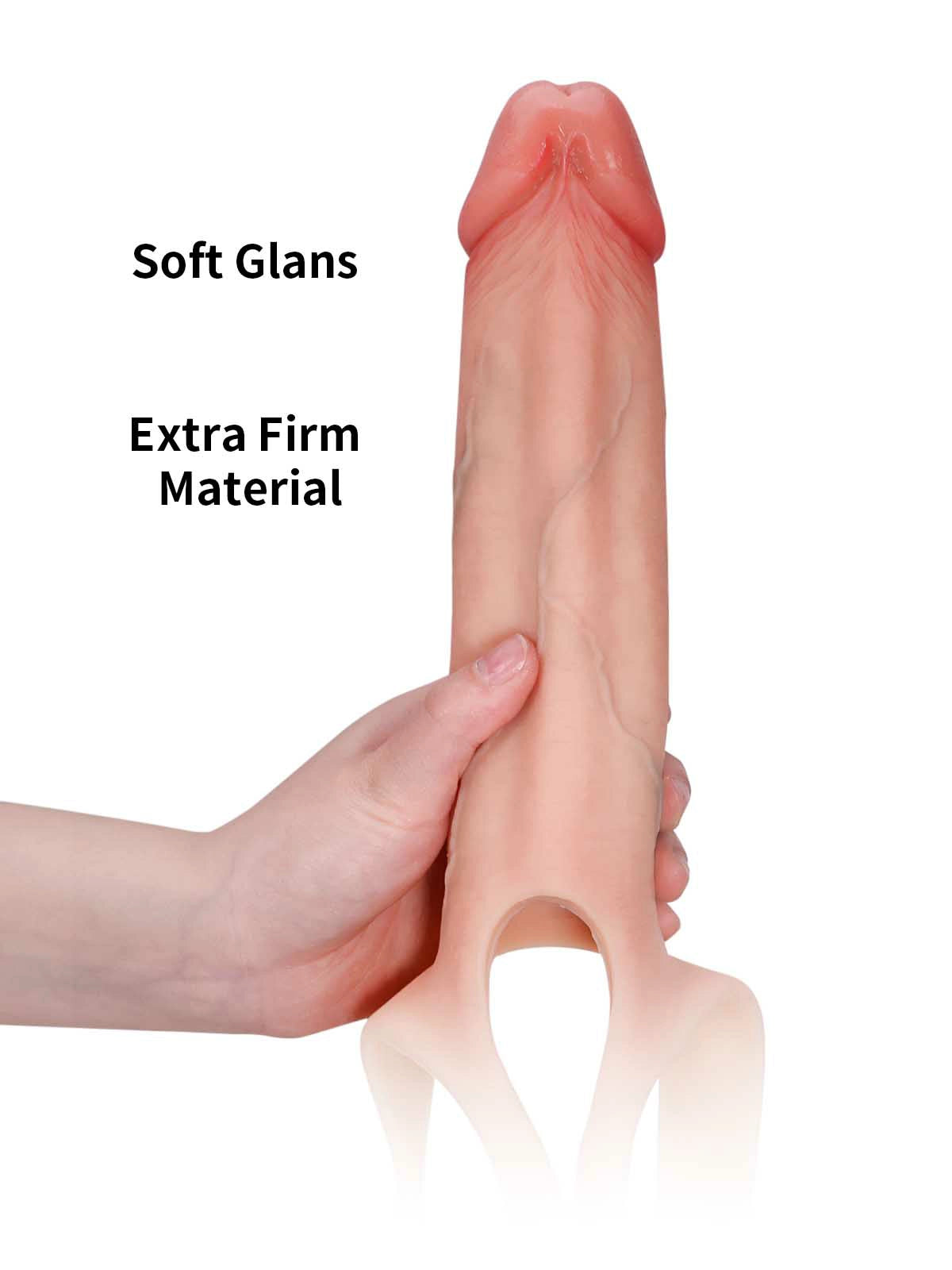 Seraphine - Holle Voorbinddildo (Strap-On) · Penisverlenging &amp; Erectiehulp - 21 cm