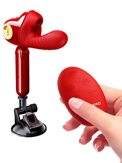 Sex Machine Met Zuigen, Stoten, Trillen &amp; Verwarmen