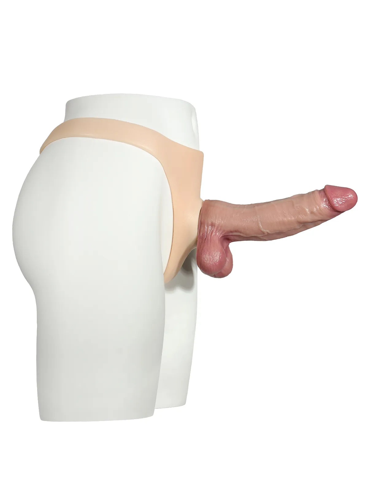 Siliconen Strap-On Harnas met Zuignaphouder (Dildo Niet Inbegrepen)