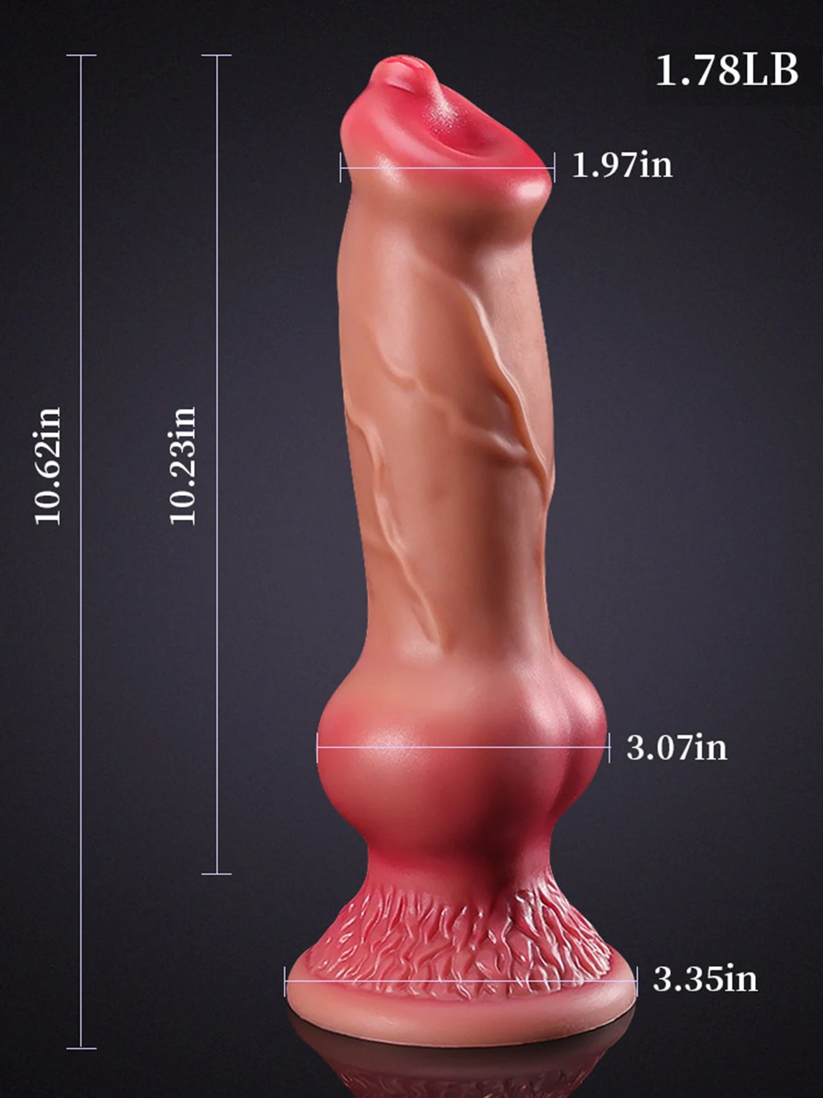 Siliconen Dog Dildo
