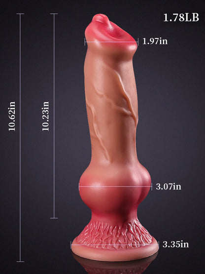 Siliconen Dog Dildo
