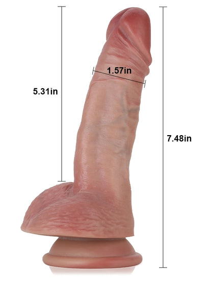Harmen - Realistische Siliconen Kleine Dildo - 19cm