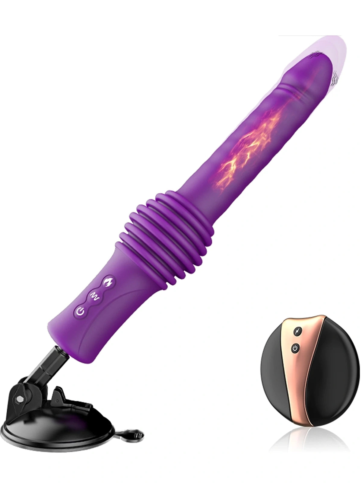 Draagbare Telescoop Dildo Machine met Verwarming