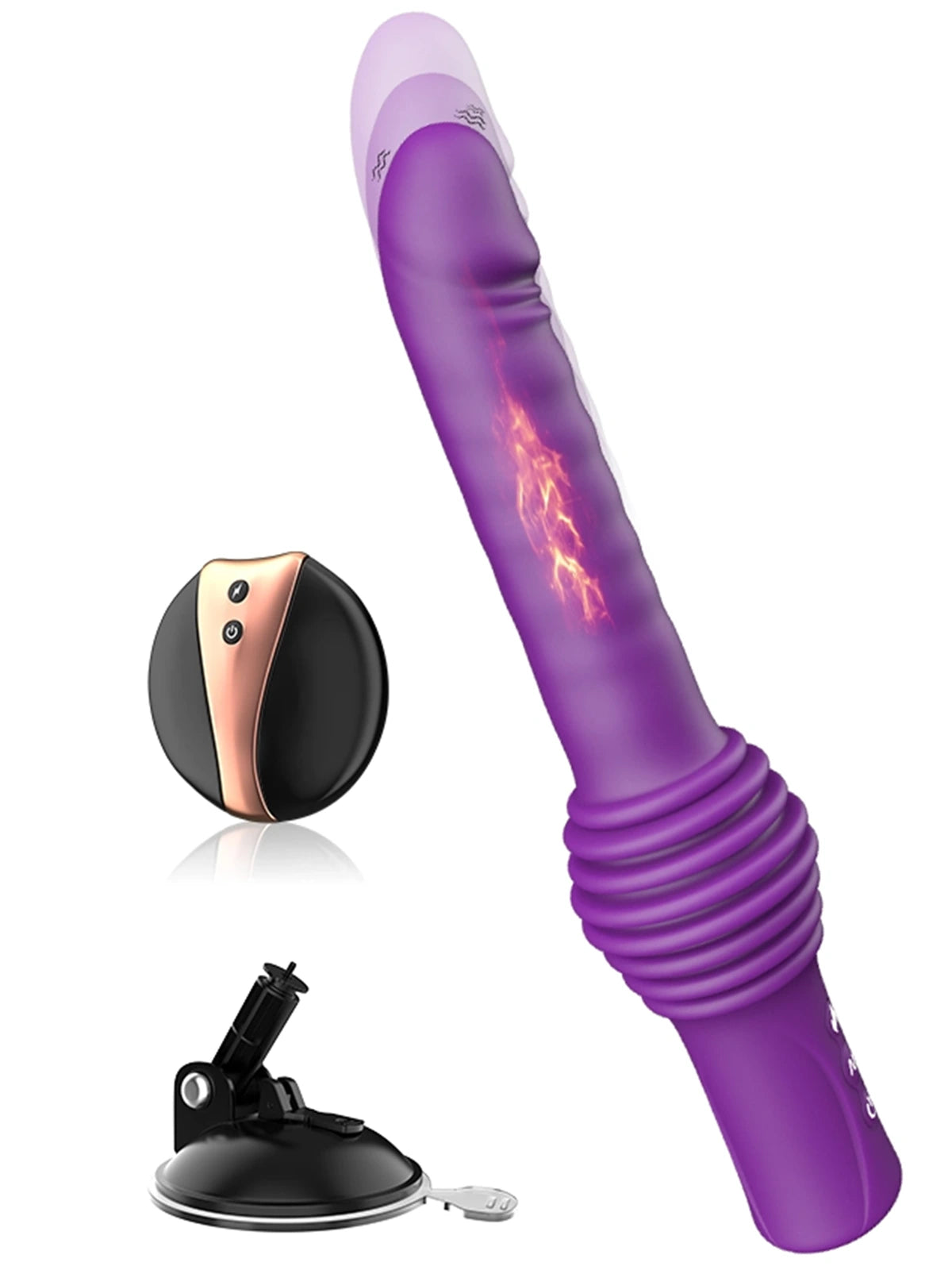Draagbare Telescoop Dildo Machine met Verwarming