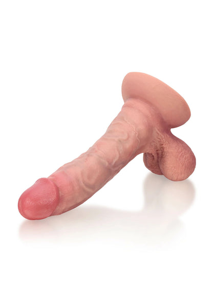 Thomas - Gebogen Realistische Dildo met Voorgerichte Curve - 25,4 cm