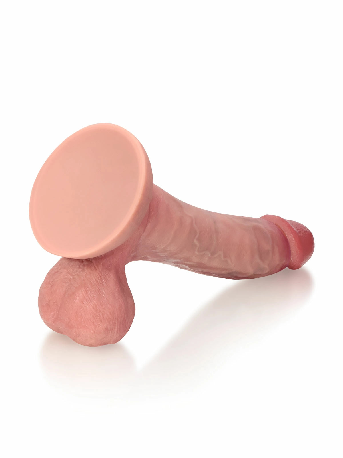 Thomas - Gebogen Realistische Dildo met Voorgerichte Curve - 25,4 cm
