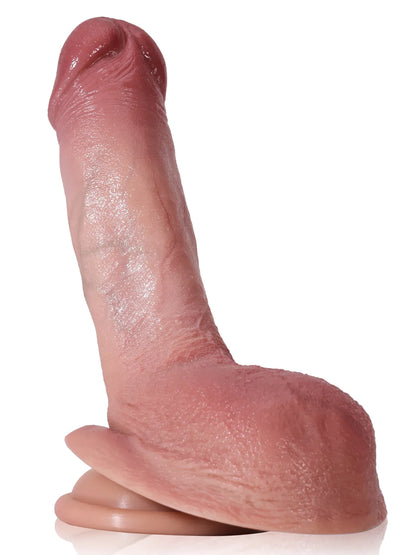 Julian - Realistische Kleine Dildo Met Balzak - 14,5 cm