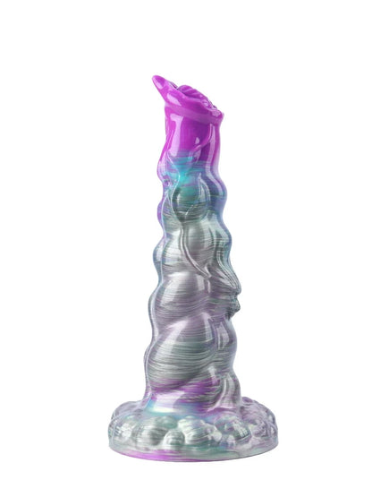 Walter - Dikke Fantasy Dildo met Gestructureerde Schacht en Zuignap - 4 Maten