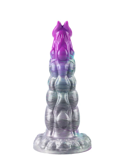 Walter - Dikke Fantasy Dildo met Gestructureerde Schacht en Zuignap - 4 Maten