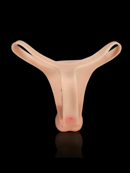 Zorvyn - Strap-on met Dubbele Dildo - 15,2 &amp; 17,8 cm