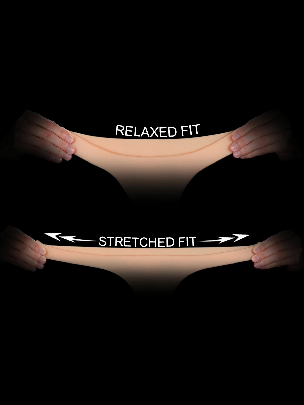 Zorvyn - Strap-on met Dubbele Dildo - 15,2 &amp; 17,8 cm