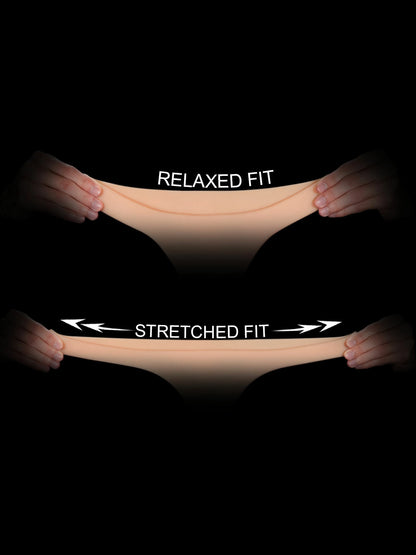 Zorvyn - Strap-on met Dubbele Dildo - 15,2 &amp; 17,8 cm