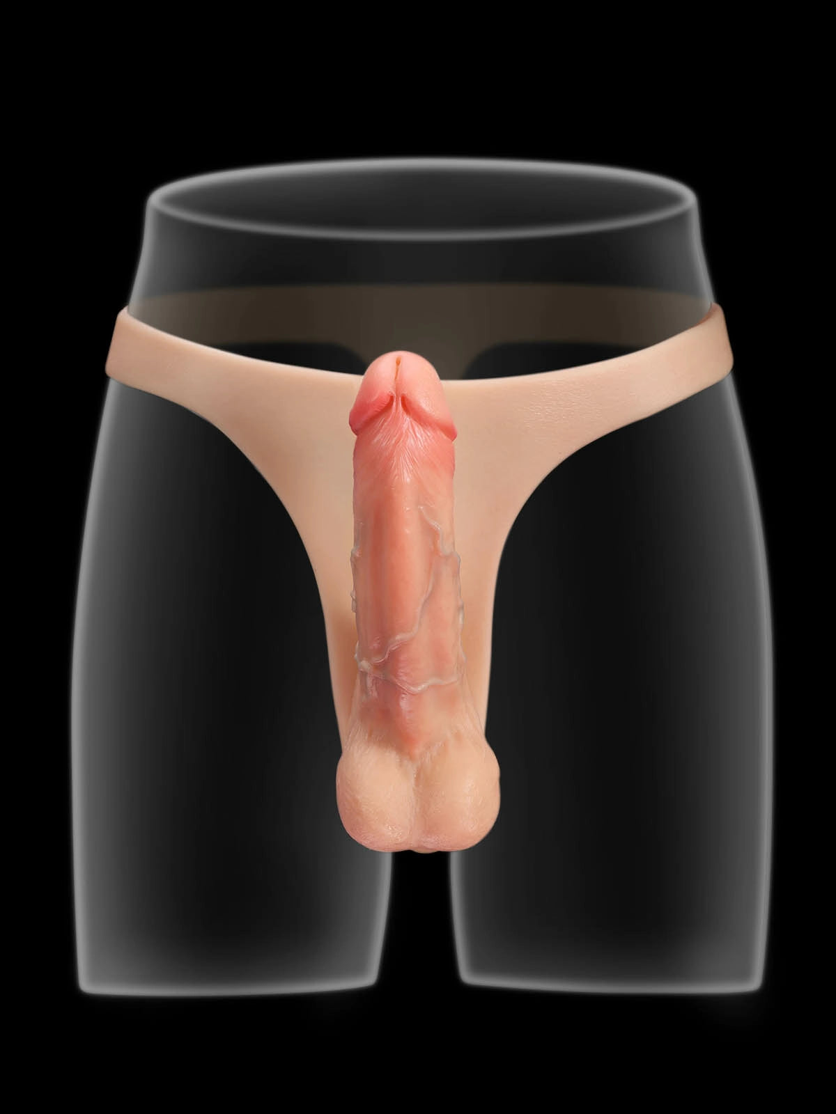 Zorvyn - Strap-on met Dubbele Dildo - 15,2 &amp; 17,8 cm