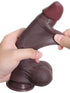 Siliconen Sliding Skin Dildo