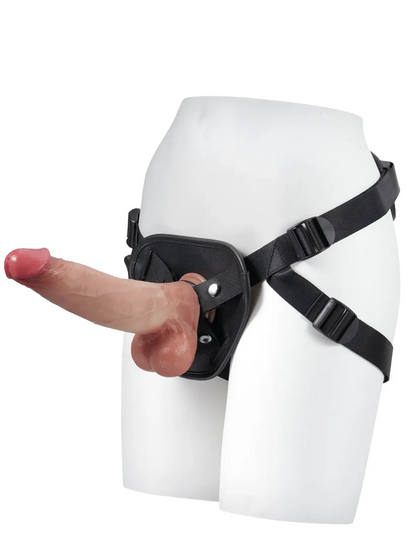 Zwarte Strap met 3 Maten Ringen